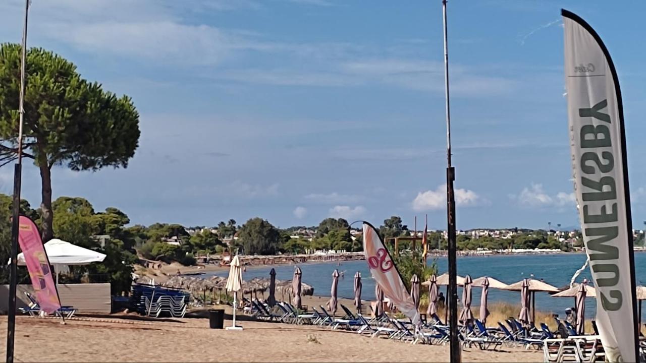 Beautiful Choice - Near Athens Airport - 50M From The Sea - Iq+ Apartman Ártemida Kültér fotó