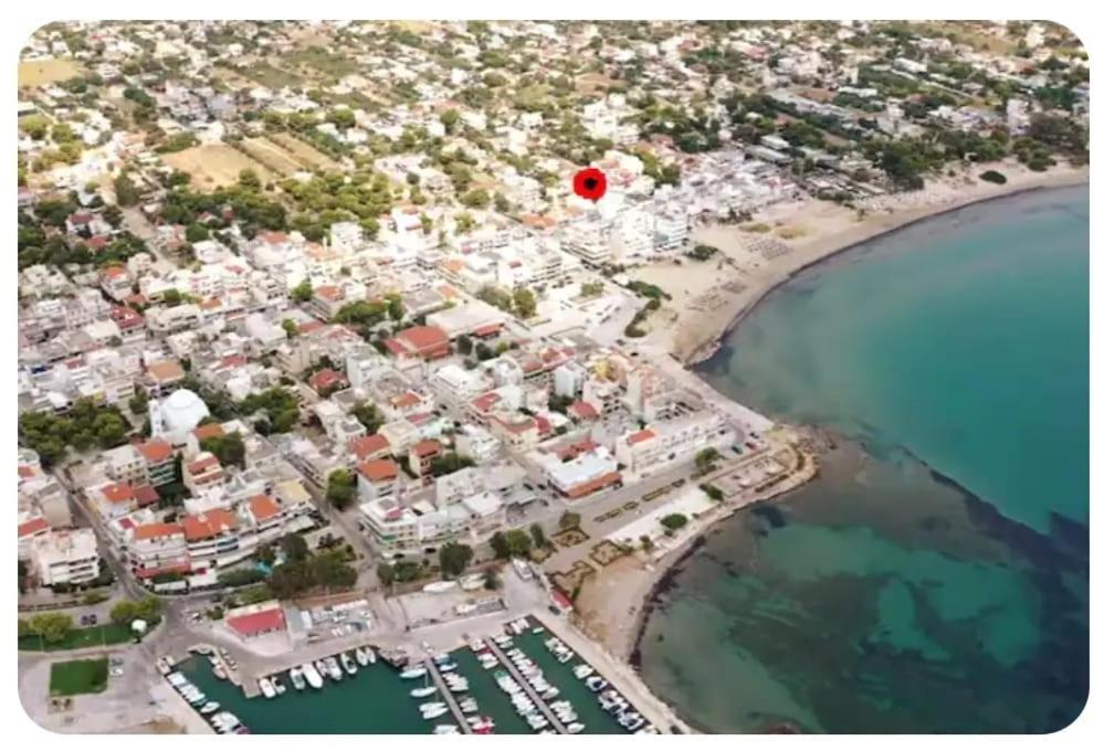 Beautiful Choice - Near Athens Airport - 50M From The Sea - Iq+ Apartman Ártemida Kültér fotó